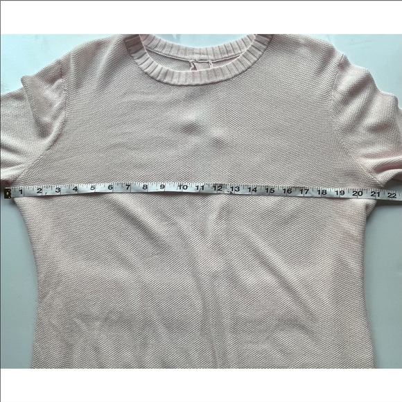 Lululemon Sincerely Yours Sweater / Size 10 / Pink Glow Cashlu Relaxed - Picture 9 of 10